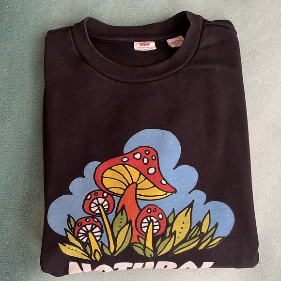 Levi’s Mushroom Sweatshirt Natural Wonder - Picture 12 of 12